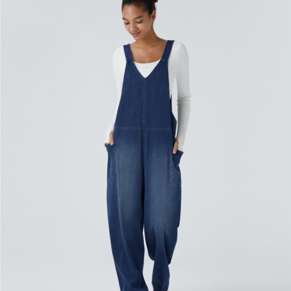 Halara Flex Denim Overalls